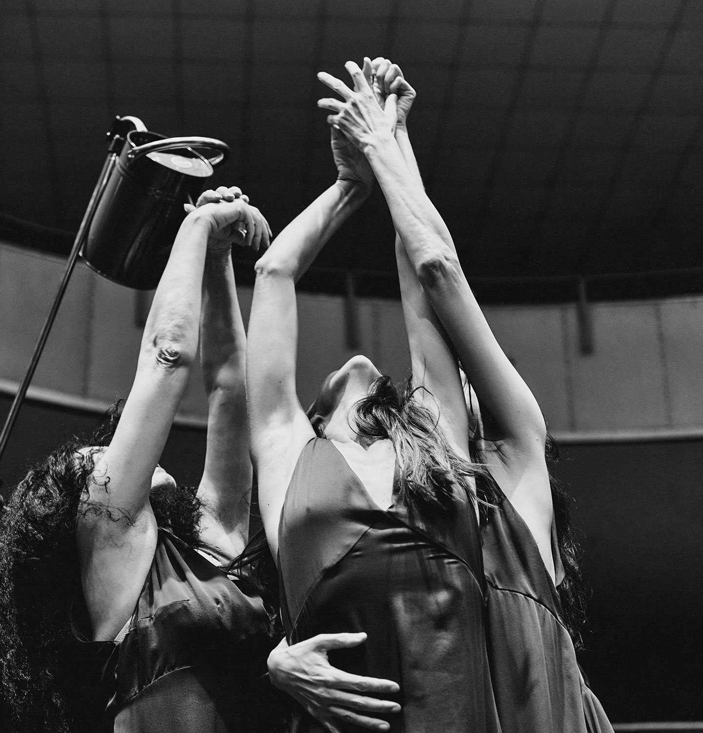 Figures dancing.