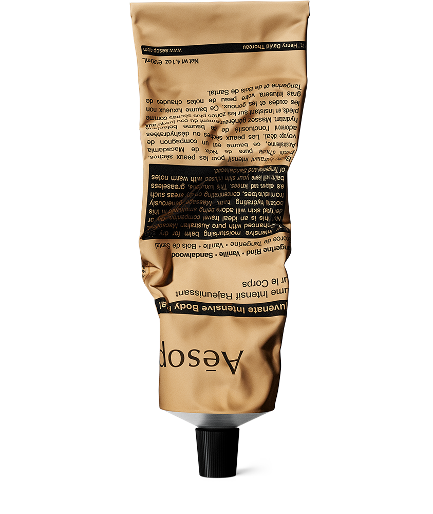 Rejuvenate Intensive Body Balm in aluminium tube